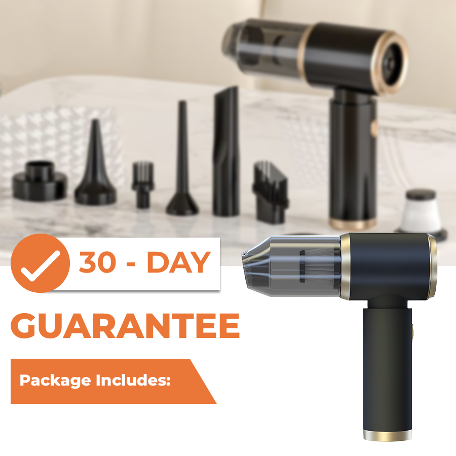 🤩Last Day 50% OFF🔥 LAZYROSY 4-in-1 Mini Car Vacuum Cleaner