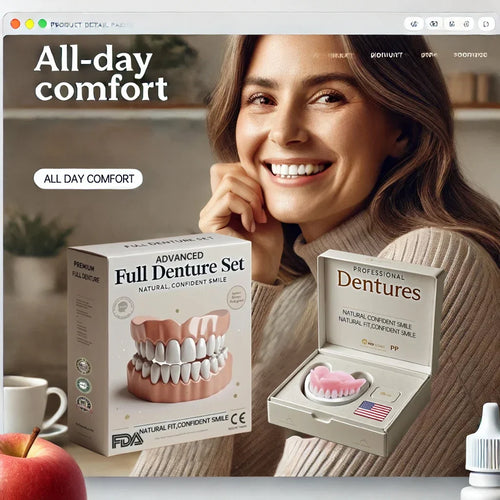 🔥Advanced Customized Full Denture Set