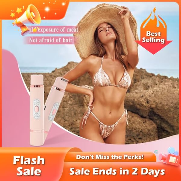 🏆Flash Sale⚡ 50K+ SOLD! Almost Gone-🔥 Comfort 2 in 1 Electric Lady Shaver,Best Gifts