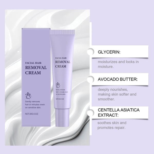 š„Gentle and Painless Facial Hair Removal Cream