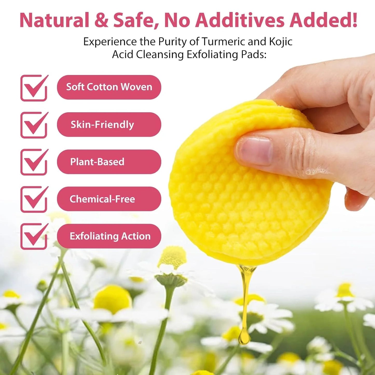 Turmeric & Kojic Acid Pads | 40 Pack