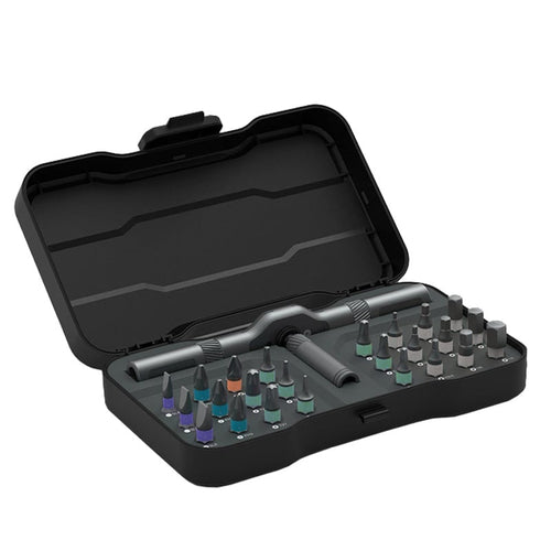 24 in 1 DlY Screwdriver Set Magnetic Compact and Portable Ratchet Screwdriver
