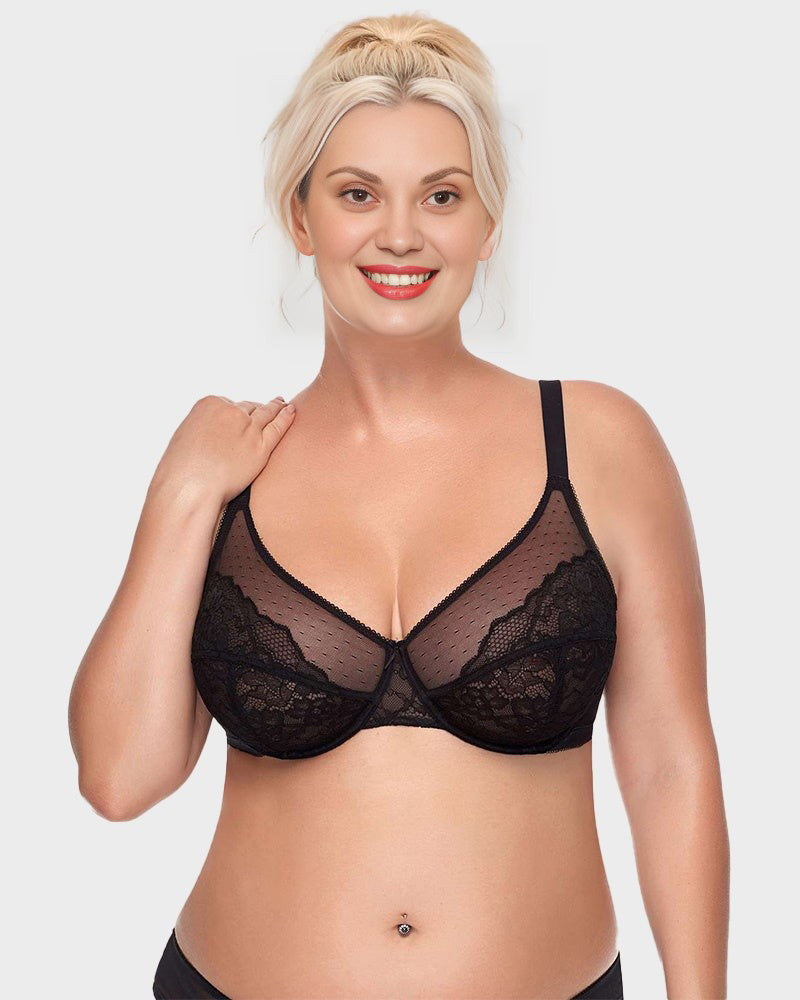 🔥 Final Day Hot Sale 🔥 Plus Size Lift & Support Lace Bra