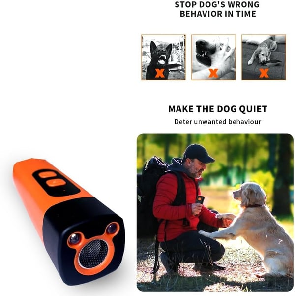 🔥Ultrasonic Dog Bark Deterrent Device – Humane & Effective Dog Repeller
