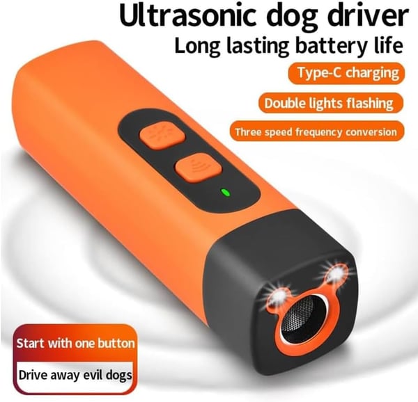 🔥Ultrasonic Dog Bark Deterrent Device – Humane & Effective Dog Repeller