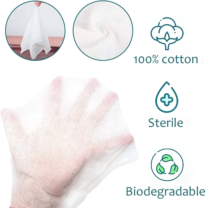 ✨Compressed Towel Tablets - 142% high-quality pure cotton-❗1 Bag/50 PCS