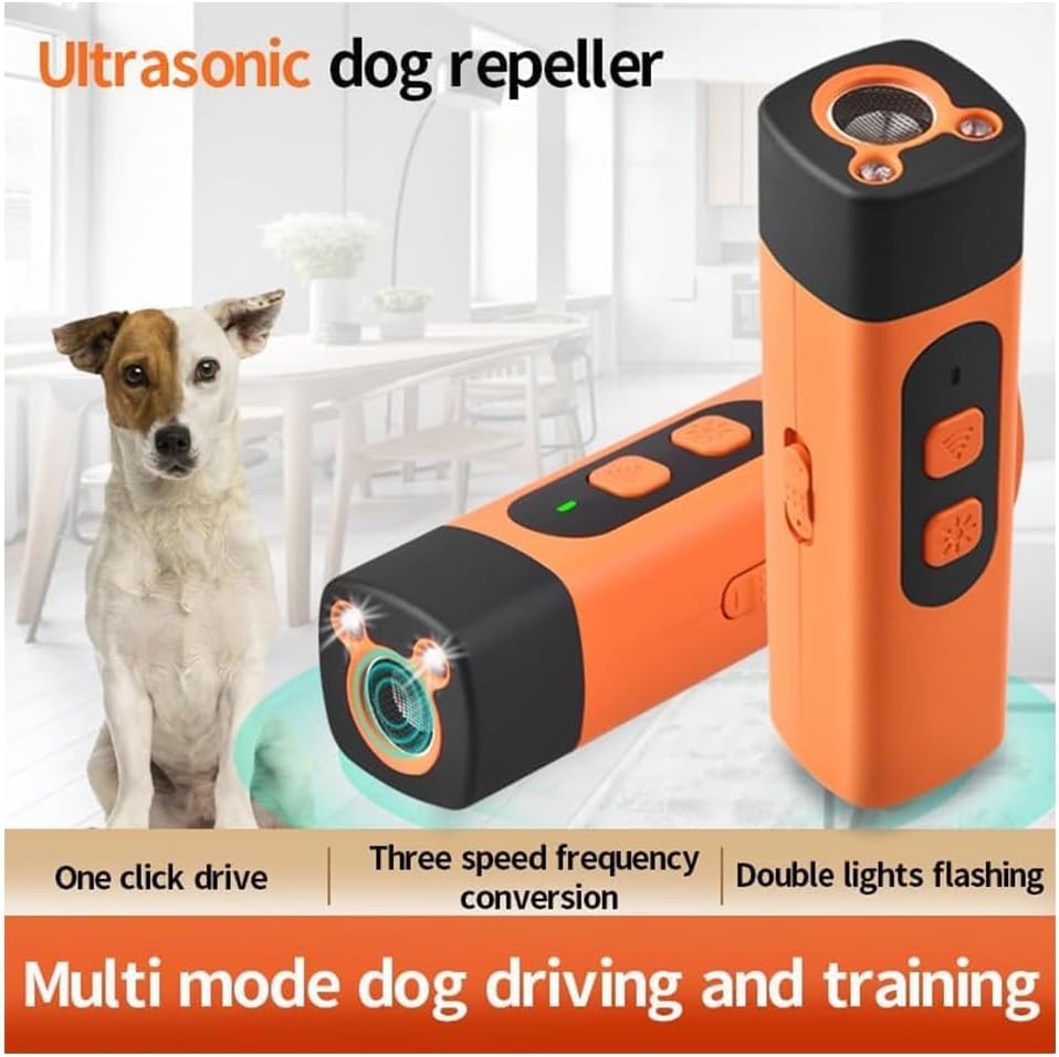 🔥Ultrasonic Dog Bark Deterrent Device – Humane & Effective Dog Repeller