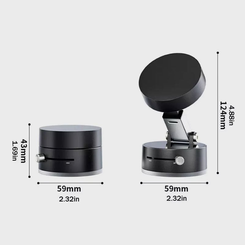 🎁 Vacuum Suction Magnetic Phone Stand