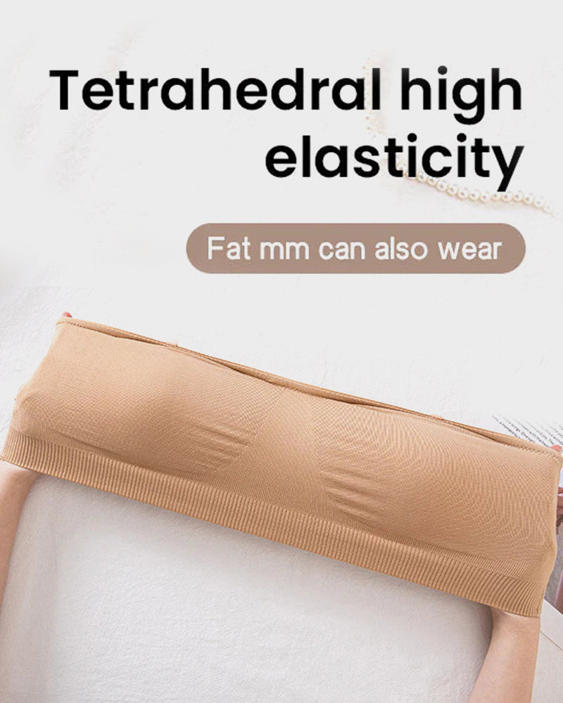 🔥Non-Slip Bandeau Seamless Wireless Strapless Bra🛒