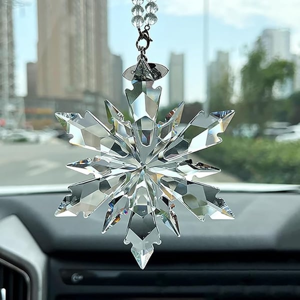 💖Perfect Gift❄️Crystal Snowflake Suncatcher