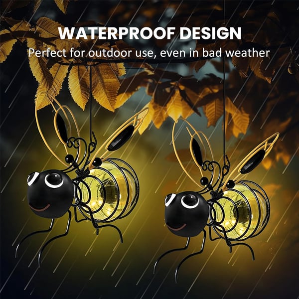 🎁Outdoor Hanging Solar Bee Light🔥