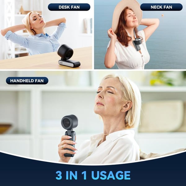 ☀️Summer Ourdoor Essential 49% OFF - Portable Handheld Turbo Fan