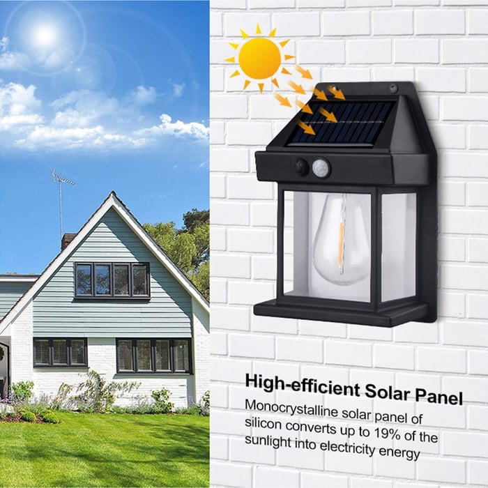 Solar Tungsten Wall Light