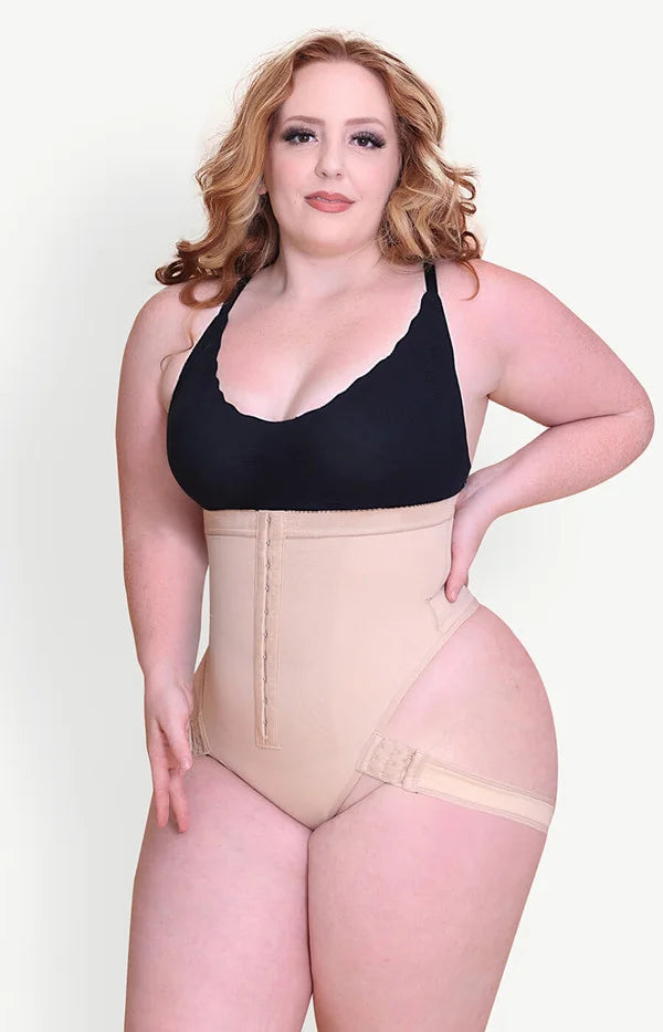 2-In-1 Peach Butt Curvy Tummy Shaper
