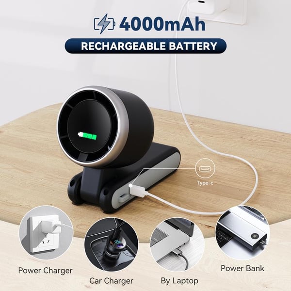 ☀️Summer Ourdoor Essential 49% OFF - Portable Handheld Turbo Fan