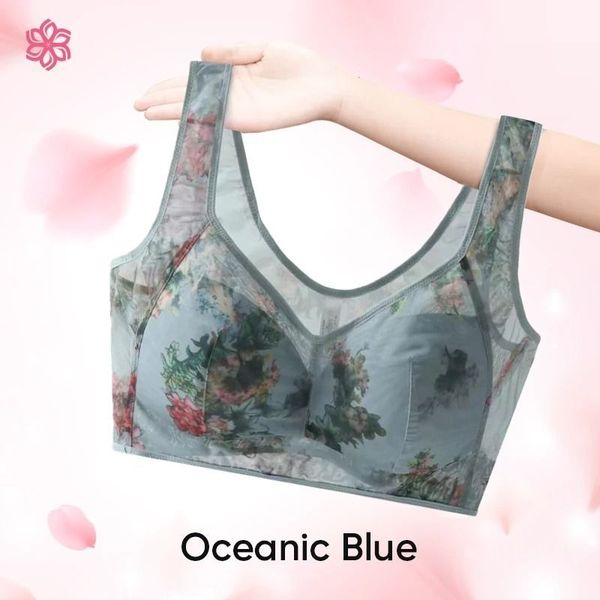 🔥 Super gather bra | Ice Silk Lace Cooling Comfort Bra🔥
