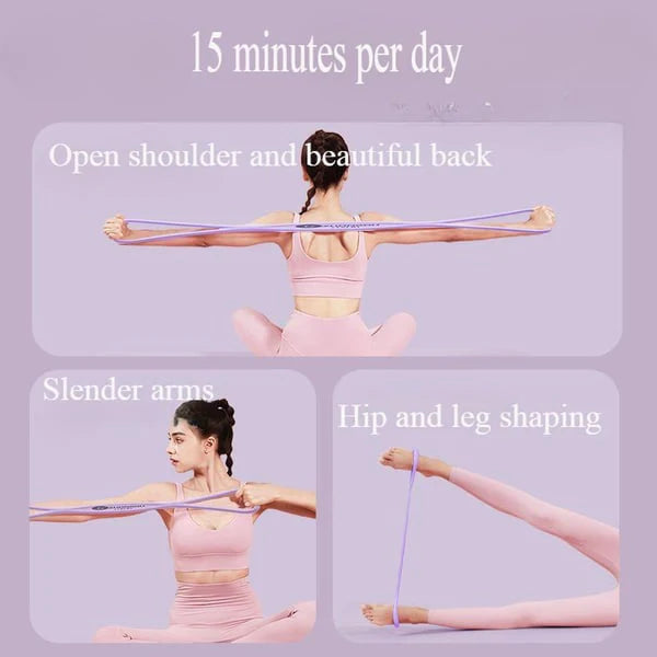 🏆Flash Sale⚡ 50K+ SOLD! Almost Gone💥🔥Resistance Bands, Figure 8 Exercise Bands for Women Men