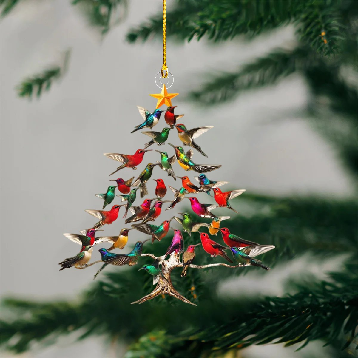 Hummingbird Christmas Ornament (Same as in the video)