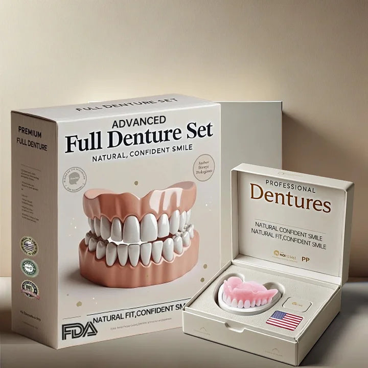 🔥Advanced Customized Full Denture Set