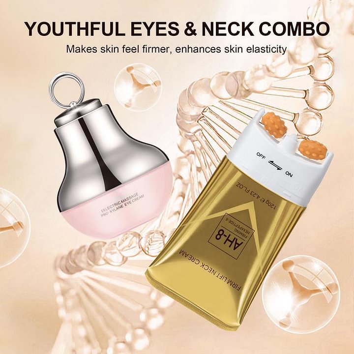 Neck & Eye Care Set – Tighten, Smooth & Hydrate 🔥 All-in-One Moisturizing Treatment for Delicate Skin💧