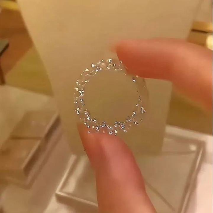 đ„Full Star River Moissan Diamond Ring, Handmade with 266 Moissan Diamondsâ°LAST DAY SALE-49% OFFâš
