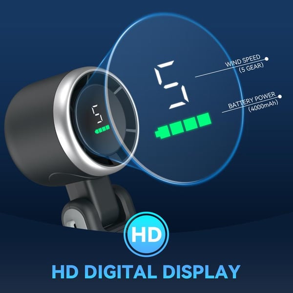 ☀️Summer Ourdoor Essential 49% OFF - Portable Handheld Turbo Fan