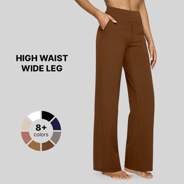 Summer Deal!Loose High-Waist Business Casual Pants Yoga Pants