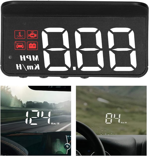🔥OBD2 HUD Car Head Up Display Projector Speedometer