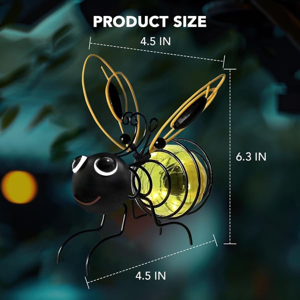 🎁Outdoor Hanging Solar Bee Light🔥