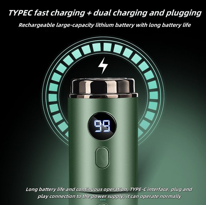 🔥Newest Mini Portable Electric Shaver⏰Promotion 49% OFF Limited Time🛒