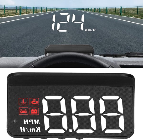 🔥OBD2 HUD Car Head Up Display Projector Speedometer
