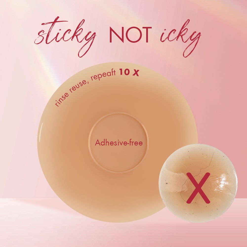 🔥#1 Bestselling🏆 ---- Sticky not icky! Seamless Nipple Covers🔥