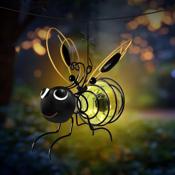 🎁Outdoor Hanging Solar Bee Light🔥