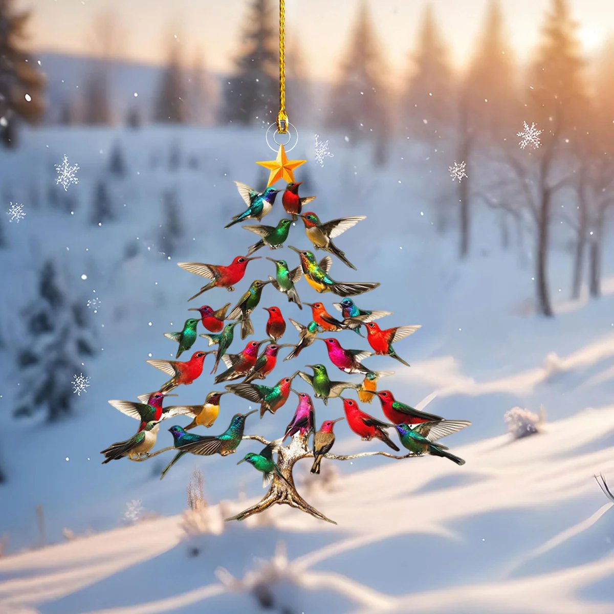 Hummingbird Christmas Ornament (Same as in the video)