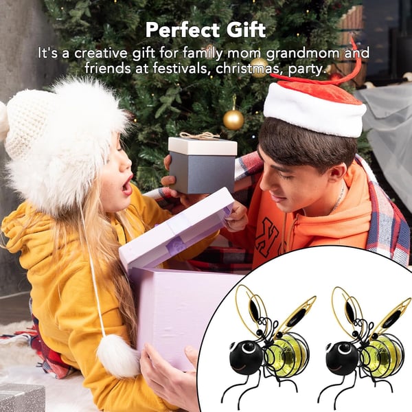 🎁Outdoor Hanging Solar Bee Light🔥