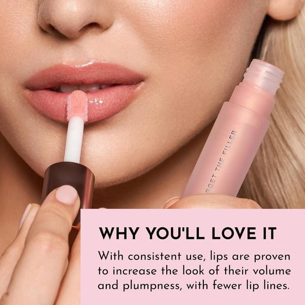 🎉🏆️Forget The Filler Lip Plumping Gloss