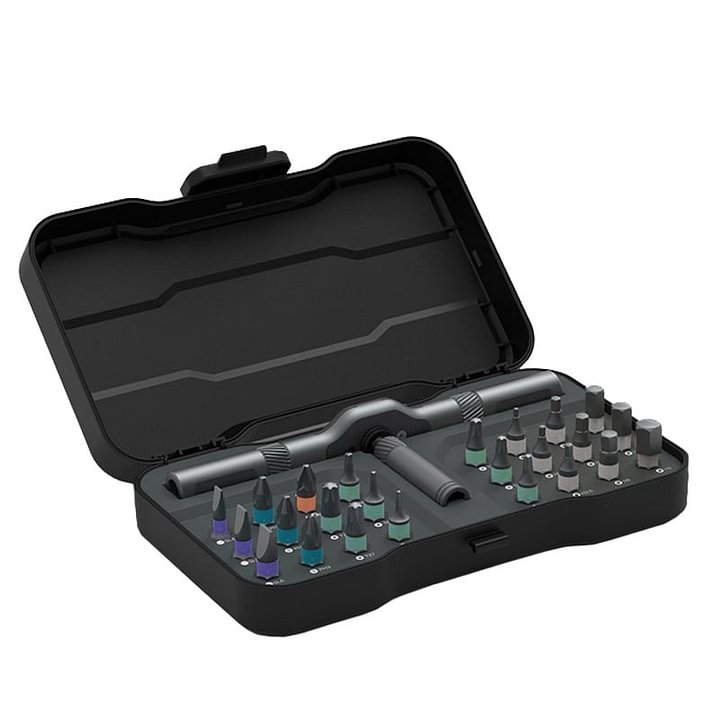 24 in 1 DlY Screwdriver Set Magnetic Compact and Portable Ratchet Screwdriver