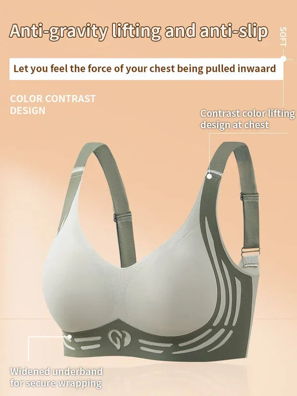 š„No more sagging breasts!-Super gather bra| Wireless Push-up Braā°Promotion 49% OFF Limited Timeš