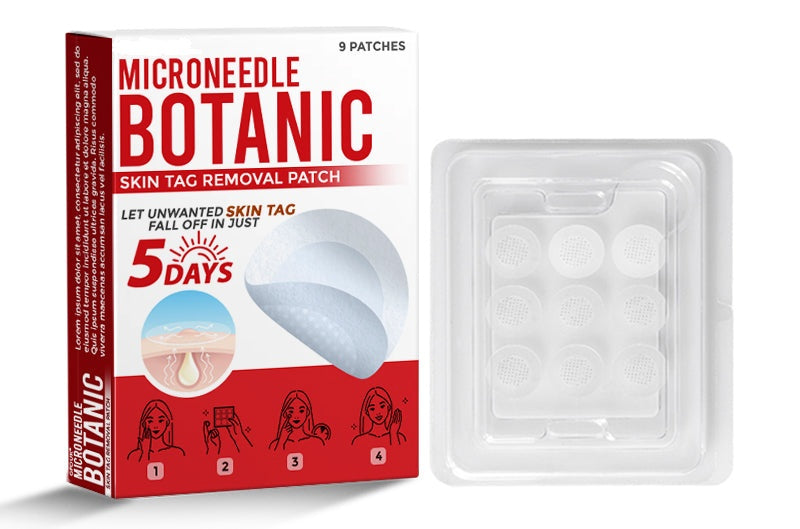 🔥MicroNeedle Botanic Skin Tag Removal Patch 🇺🇸 Made in the USA⏰
