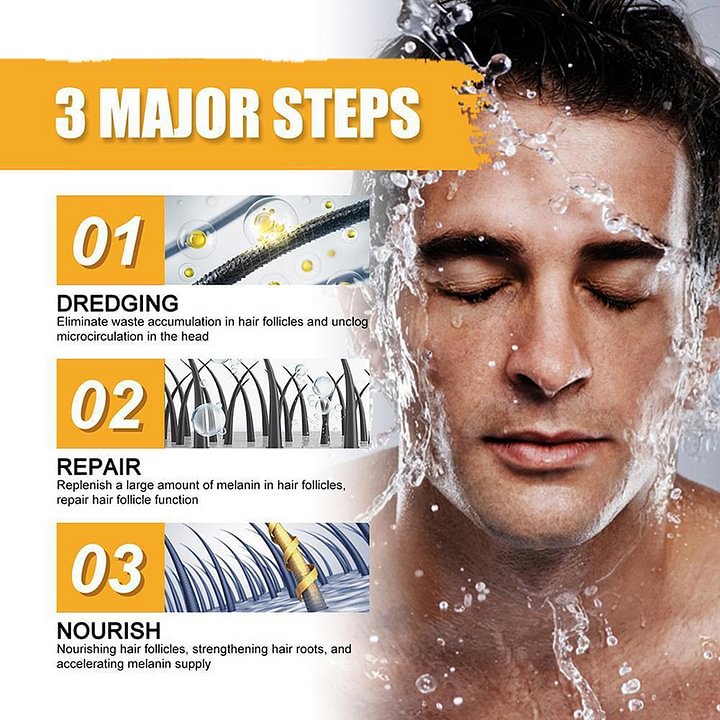 Natural Grey Hair Removal Soap
