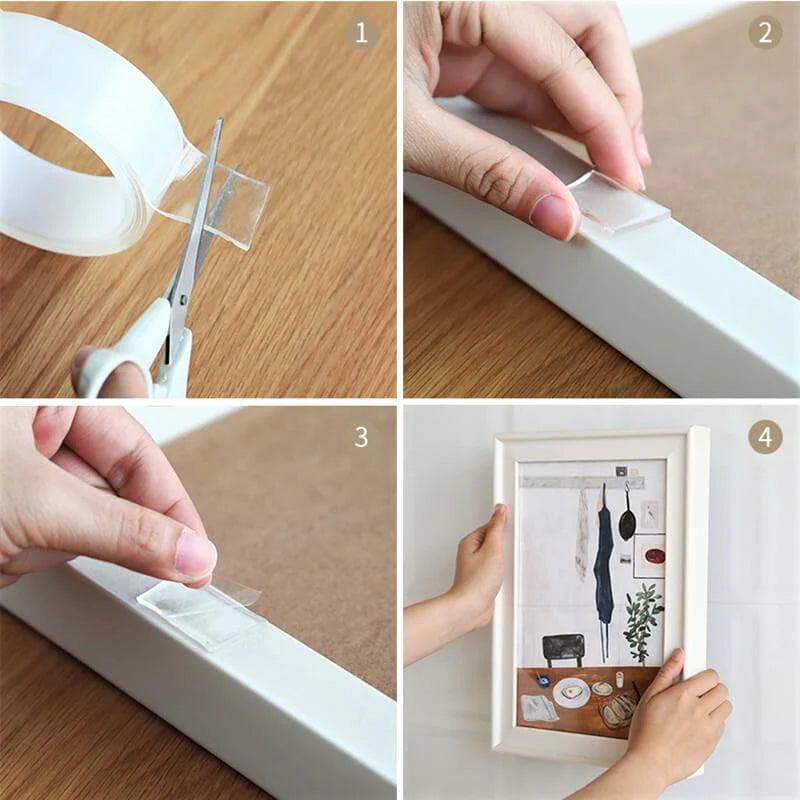 Nano Double Sided Transparent Tape (5 Meter)