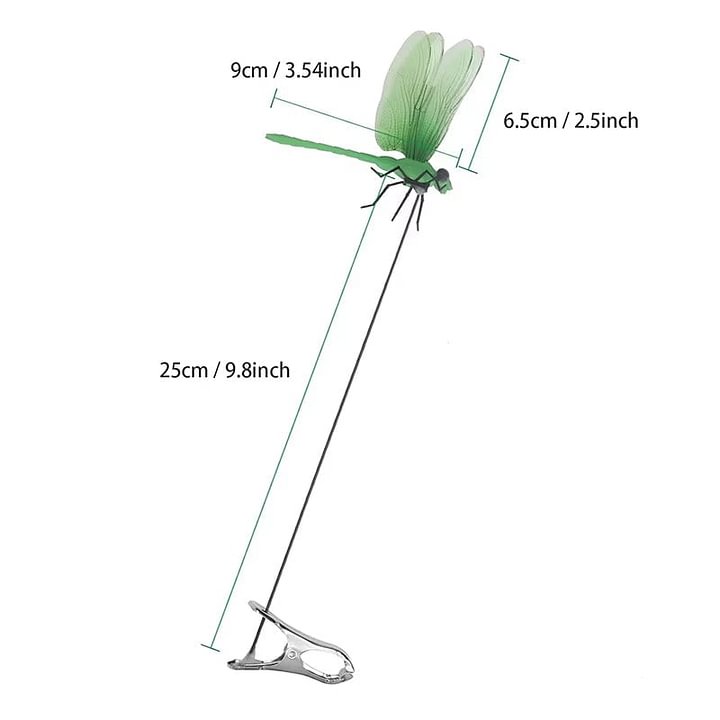 ⏰Simulation Stick Dragonfly Clip🔥