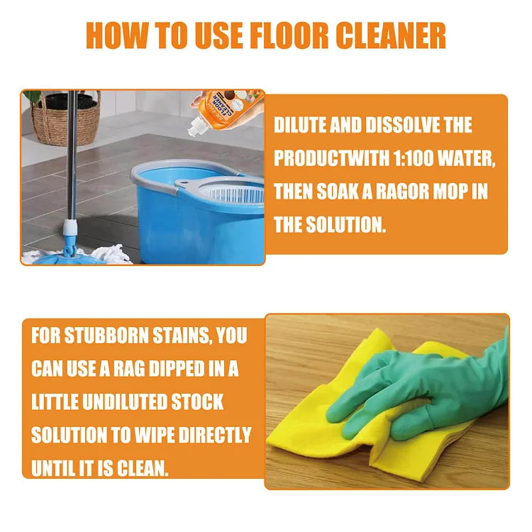 (New Style) Multi-purpose Floor Cleaner Promotion Limited Time