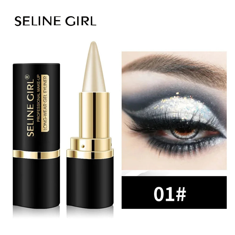 🔥Natural waterproof eyeliner Cream-Buy 1 get 1 free
