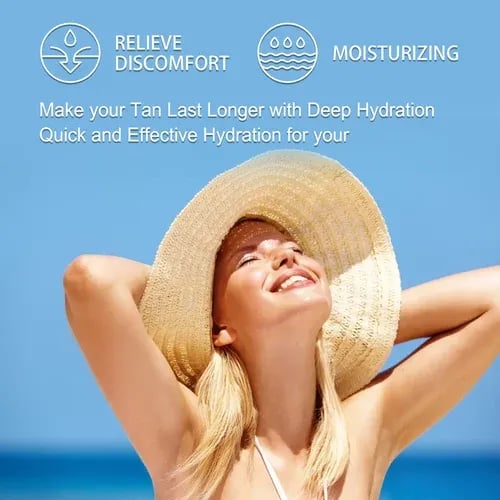 š„2025 Summer Hot Sale- Gold Shimmer Intensive Tanning Gel | Browning & Bronzing Tan Accelerator | Water-Resistant with Carrot and Coconut Oil | Vitamin A & E For Moisture & Hydration | 5 Fl Oz + Spatulaš