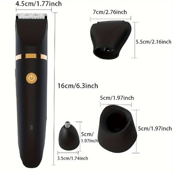 🔥Hot Sale-3 in 1 Electric Body Hair Trimmer for Men💥