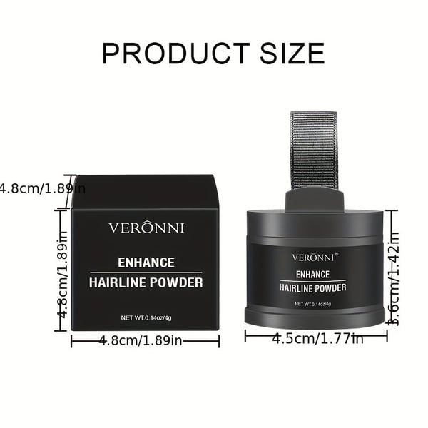 🔥Today FREE SHIPPING 🔥Hairline Powder Instantly Conceals Hair Loss, Root Touch Up Hair Powder