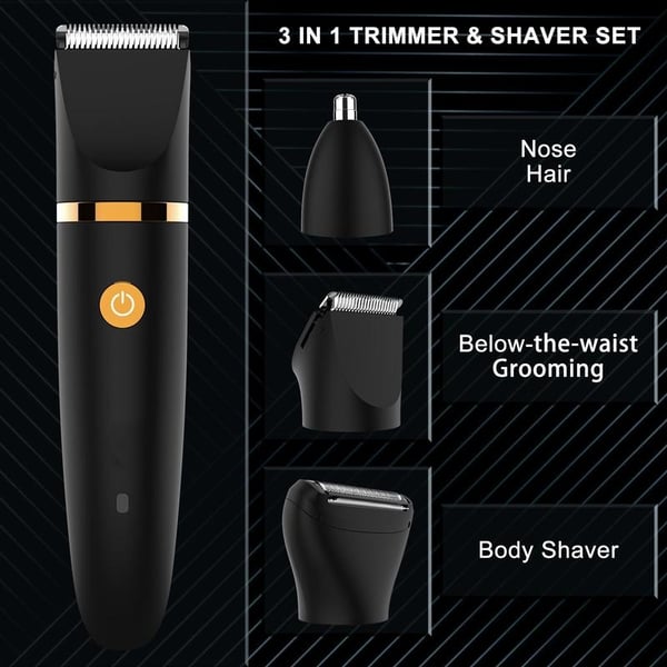 🔥Hot Sale-3 in 1 Electric Body Hair Trimmer for Men💥
