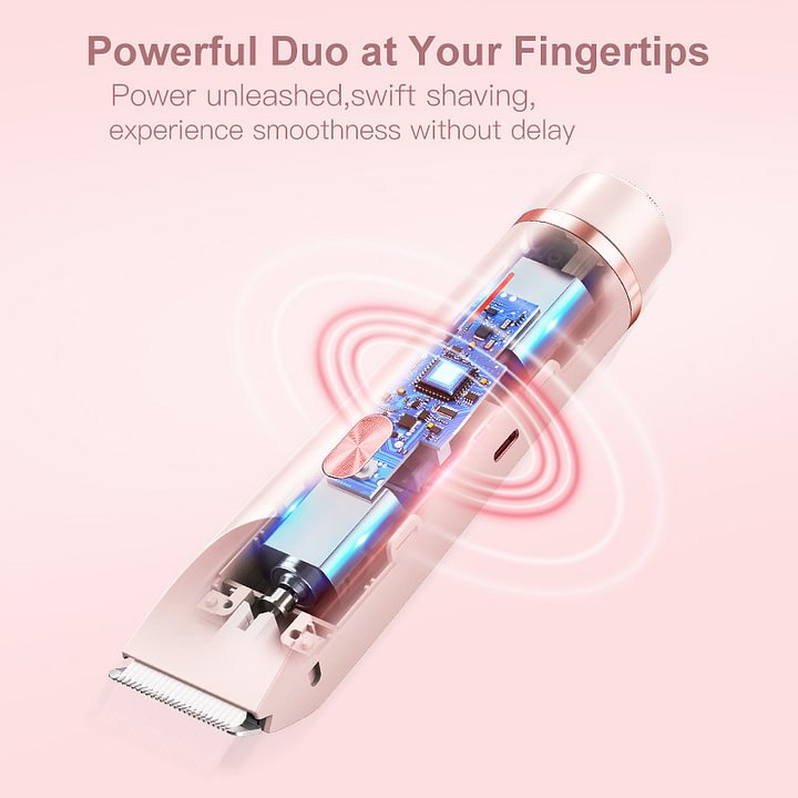 🔥Comfort 2 in 1 Electric Lady Shaver⏰Promotion 49% OFF Limited Time🛒