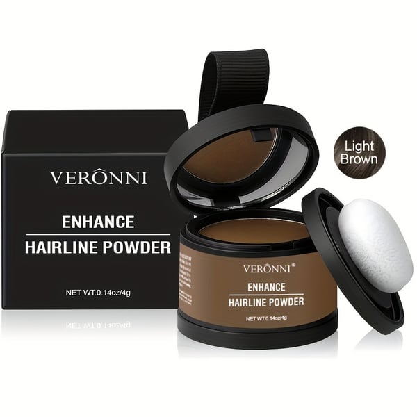 🔥Today FREE SHIPPING 🔥Hairline Powder Instantly Conceals Hair Loss, Root Touch Up Hair Powder
